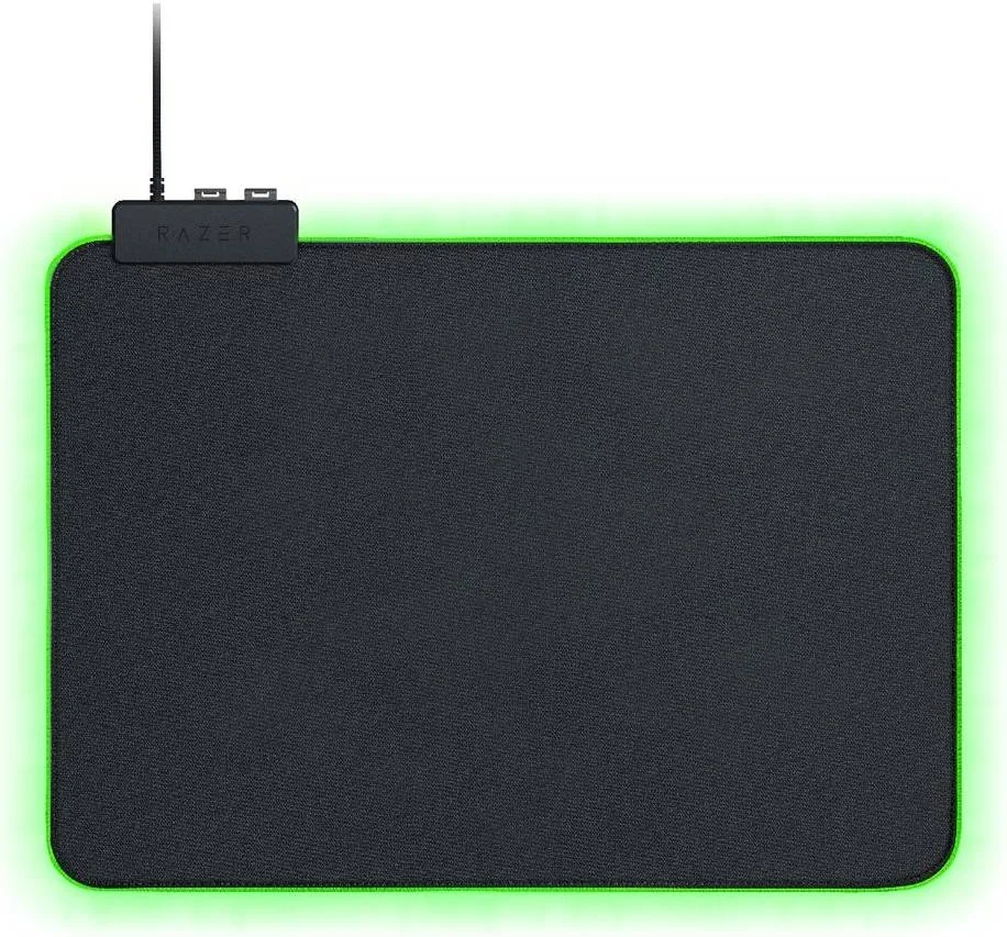 ماوس پد Razer Goliathus Chroma، ابعاد 355 x 255 x 3 میلی متر، Razer Chroma RGB، سطح پارچه ای با بافت ریز، مشکی | RZ02-02500100-R3M1