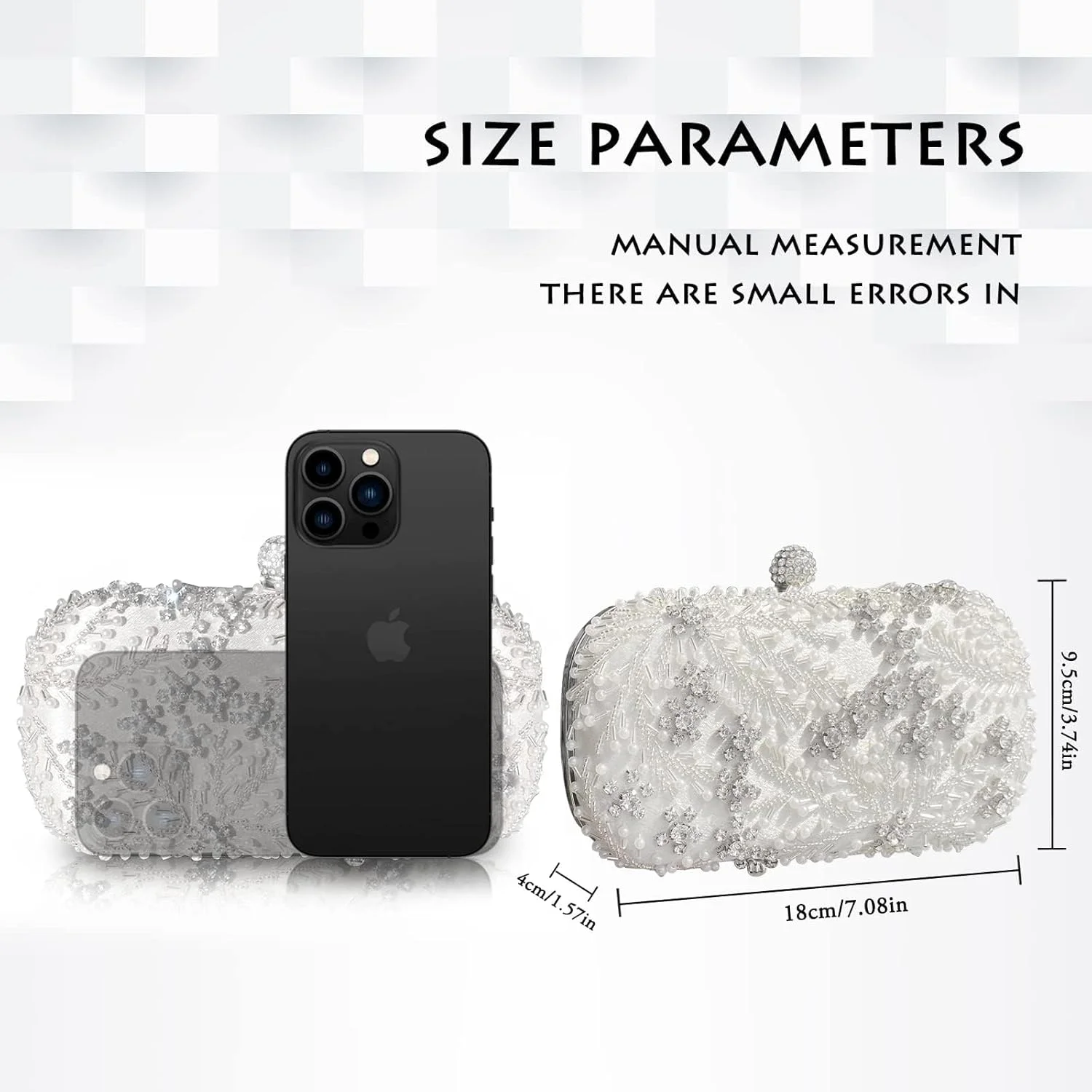 کیف کلاچ مجلسی زنانه با کریستال، کیف دستی پولکی براق با سنگ های قیمتی، کیف برای مهمانی عروسی و جشن