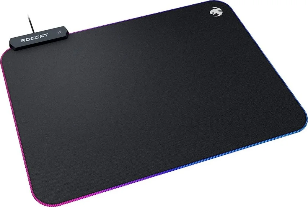 پد ماوس گیمینگ Roccat Sense Aimo با نورپردازی RGB، ابعاد 350mm x 250mm x 3.5mm، جنس لاستیکی | ROC-13-370