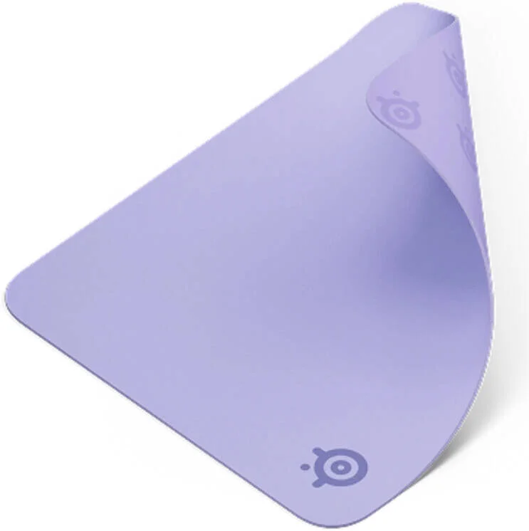 ماوس پد SteelSeries QcK، سایز متوسط (320 x 270 x 2 میلی متر)، پارچه میکرو بافت افسانه ای، پایه لاستیکی ضد لغزش، اسطوخودوس | 63460