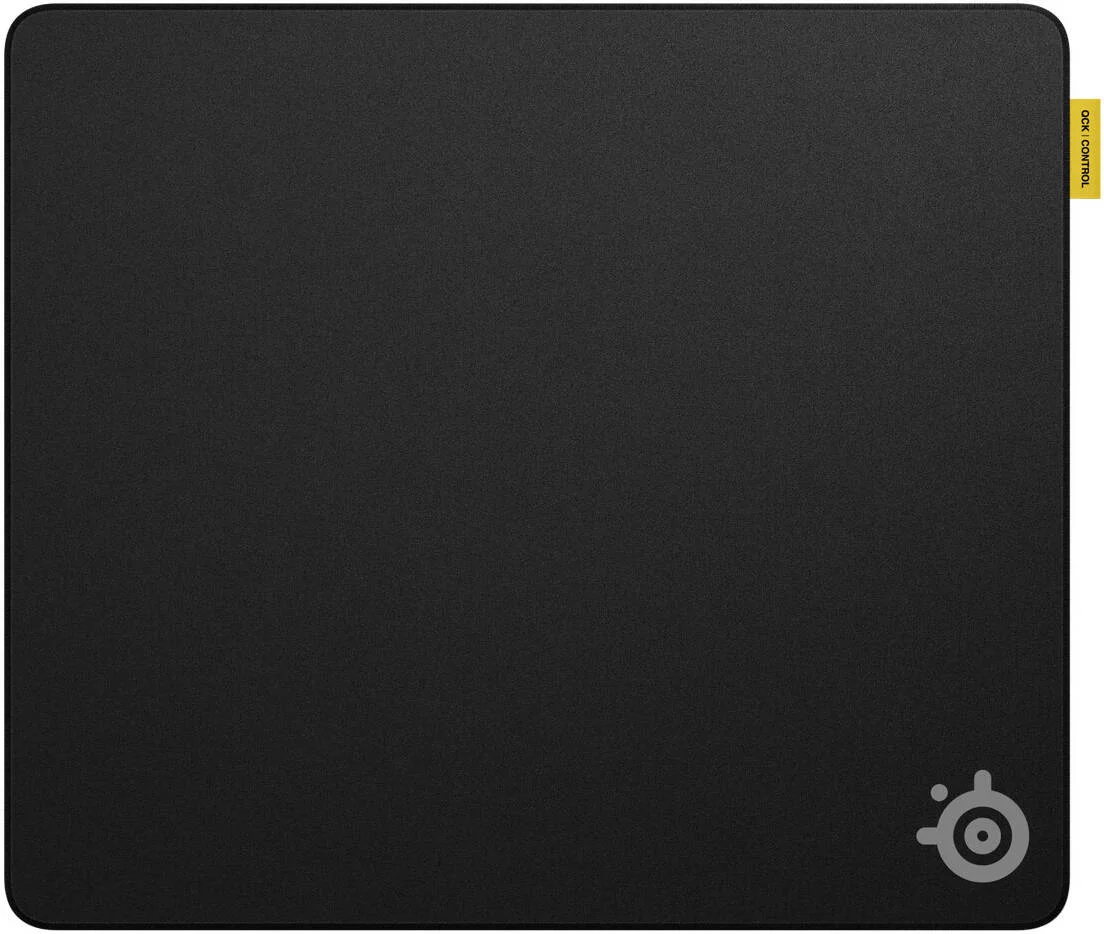 ماوس پد استیل سریز QcK Performance - لبه های دوخته شده با نمای کم، پایه لاستیکی نئوپرن ضد لغزش، فوم نئوپرن درجه یک، سایز بزرگ (490mm x 420mm x 3.5mm)، مشکی | 63434