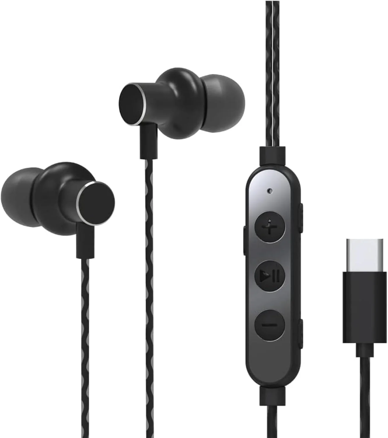 هدفون USB نوع C نالاکال، هدفون سیمی، تغییر صدا، هدفون داخل گوشی Usbc با میکروفون/کنترل صدا، هدفون مغناطیسی بازی سازگار با SoundFlow گوگل پیکسل وان پلاس سامسونگ سونی مک بوک