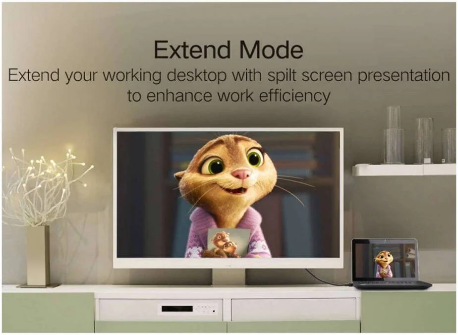 کابل تبدیل Mini DisplayPort نر به DisplayPort نر یوگرین مدل 10477، روکش طلا، سرعت تا 8.64 گیگابیت بر ثانیه، انتقال پهنای باند کامل، 2560x1600p@60Hz، اتصال آسان، طول 1.5 متر، مشکی | 10477