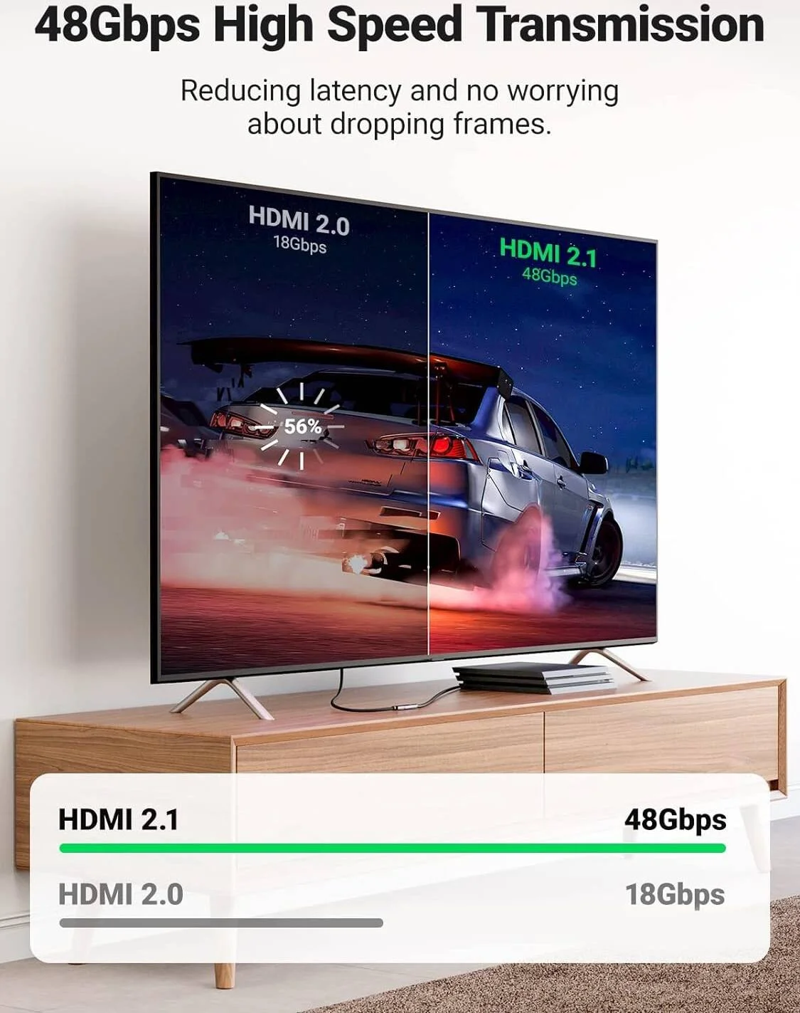 آداپتور افزایش طول HDMI 8K ماده به ماده UGREEN 2.1 با سرعت بالا، پشتیبانی از رزولوشن تا 8K@60Hz، صدای eARC، برای تلویزیون های HD، لپ تاپ ها، مانیتورها، پروژکتورها و کنسول های بازی، خاکستری | 90592 آداپتور افزایش طول HDMI 8K ماده به ماده UGREEN 2.1 با سرعت بالا، پشتیبانی از رزولوشن تا 8K@60Hz، صدای eARC، برای تلویزیون های HD، لپ تاپ ها، مانیتورها، پروژکتورها و کنسول های بازی، خاکستری | 90592