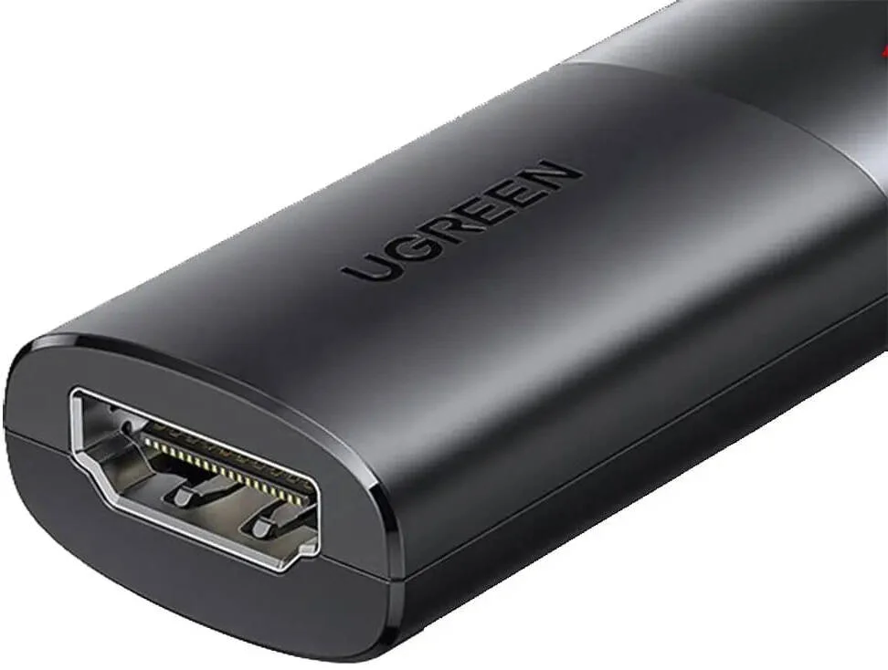 آداپتور HDMI ماده به ماده Ugreen CM429 برای افزایش طول با چیپست، تقویت کننده سیگنال، 1080P، برد 50 متری، آلیاژ روی بادوام، Plug and Play | 10943 آداپتور HDMI ماده به ماده Ugreen CM429 برای افزایش طول با چیپست، تقویت کننده سیگنال، 1080P، برد 50 متری، آلیاژ روی بادوام، Plug and Play | 10943