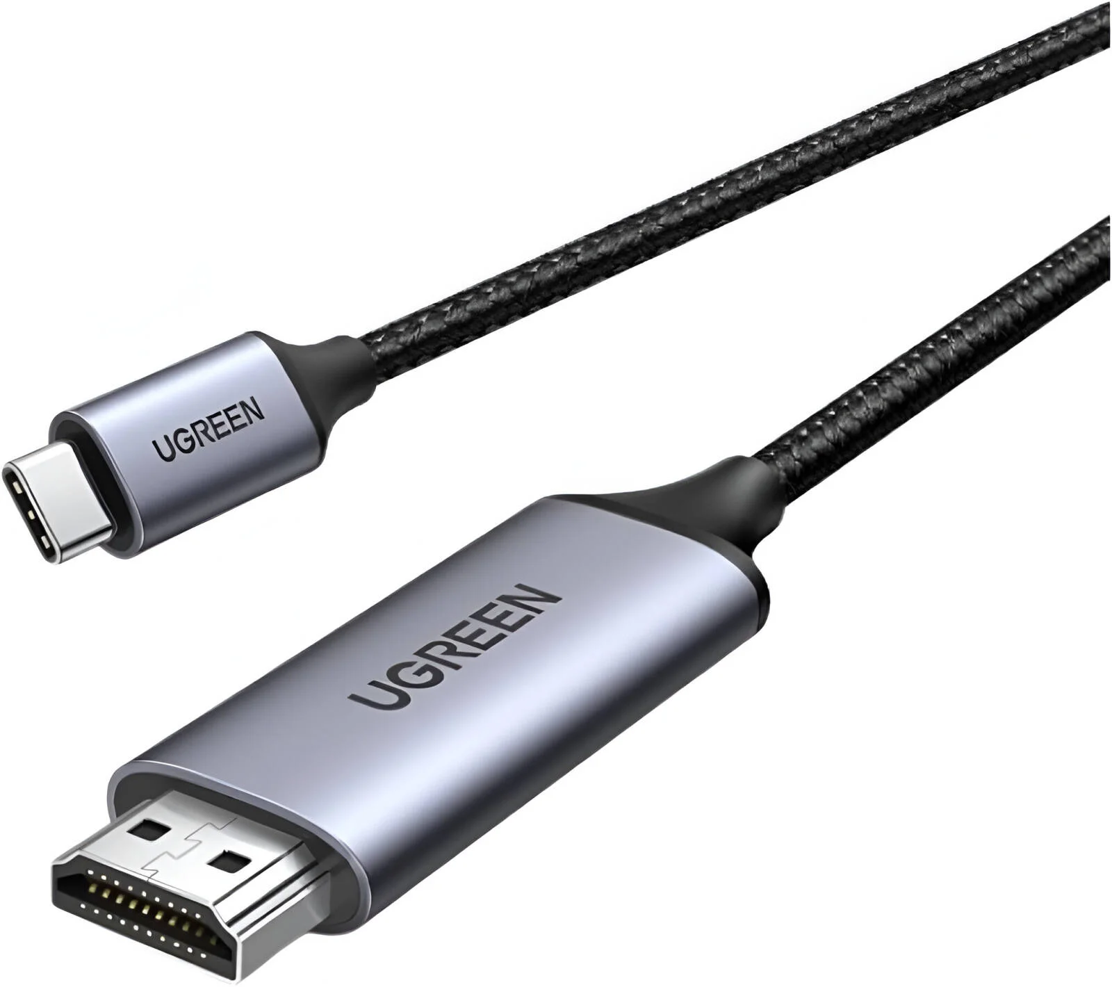 کابل USB Type C به HDMI یوگرین CM565، رزولوشن 8K@60Hz، HDMI 2.1، حالت Mirror و Extended، مس قلع اندود، Plug and Play، طول 1.5 متر، خاکستری | 90451 کابل USB Type C به HDMI یوگرین CM565، رزولوشن 8K@60Hz، HDMI 2.1، حالت Mirror و Extended، مس قلع اندود، Plug and Play، طول 1.5 متر، خاکستری | 90451