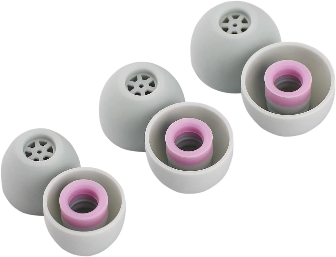 سَری گوشی های سیلیکونی جایگزین Linsoul Kiwi Ears Flex، سه جفت، سایزهای S/M/L، مناسب برای KZ ZS10 Pro، ZSN PRO X، Kiwi Ears Orchestra Lite، SIMGOT SuperMix4، EM6L، THIEAUDIO Hype4 سَری گوشی های سیلیکونی جایگزین Linsoul Kiwi Ears Flex، سه جفت، سایزهای S/M/L، مناسب برای KZ ZS10 Pro، ZSN PRO X، Kiwi Ears Orchestra Lite، SIMGOT SuperMix4، EM6L، THIEAUDIO Hype4