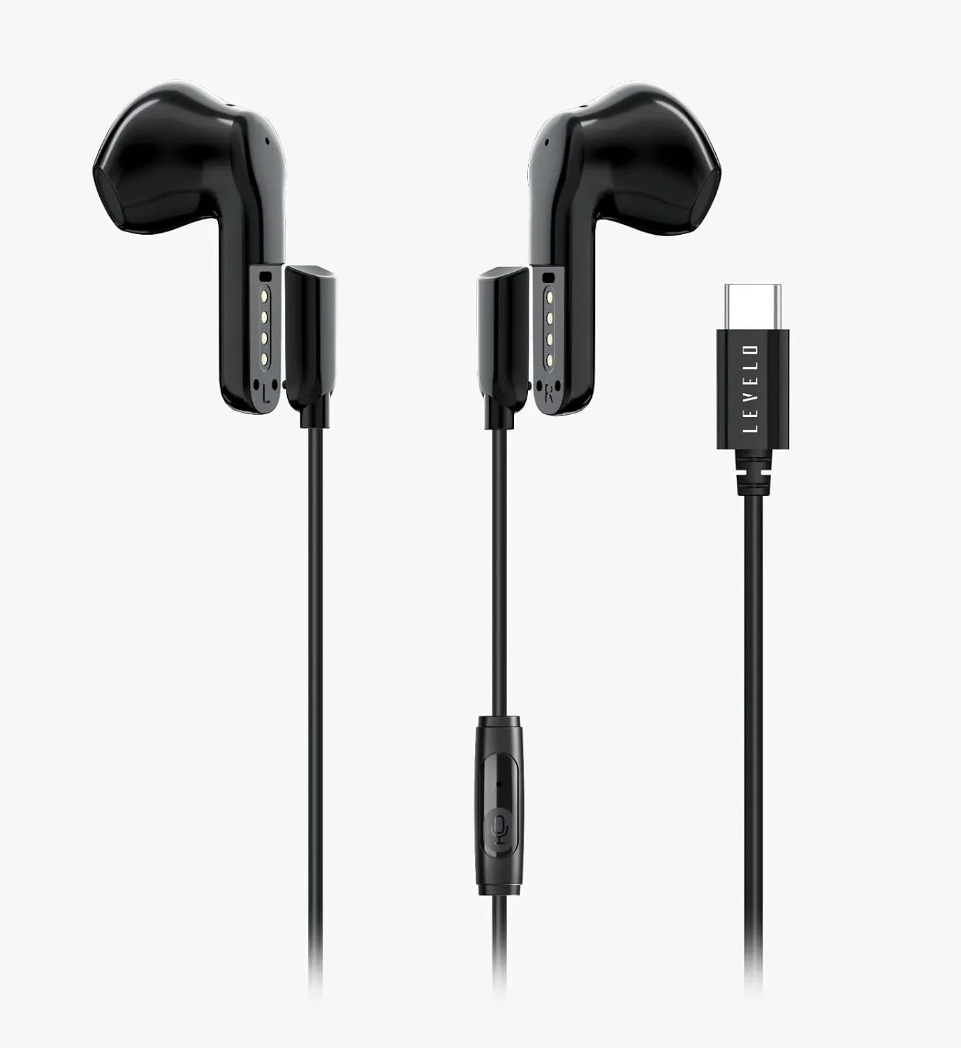 هدفون Levelo SoundFlex TWS و سیمی 2 در 1 - مشکی هدفون Levelo SoundFlex TWS و سیمی 2 در 1 - مشکی