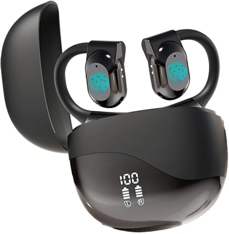 ایربادهای مترجم زبان هوش مصنوعی - هدفون های مترجم OWS دو طرفه بلادرنگ - هدفون های بی سیم ترجمه خودکار 144 زبان - دستگاه ترجمه فوری مناسب برای iOS و Android برای سفرهای تجاری ایربادهای مترجم زبان هوش مصنوعی - هدفون های مترجم OWS دو طرفه بلادرنگ - هدفون های بی سیم ترجمه خودکار 144 زبان - دستگاه ترجمه فوری مناسب برای iOS و Android برای سفرهای تجاری