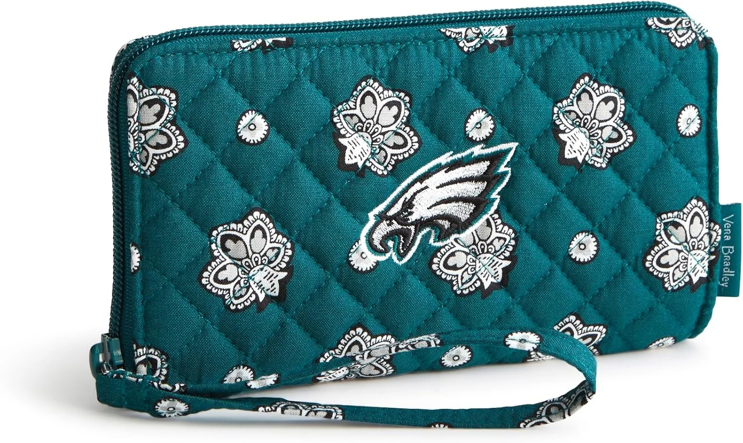کیف مچی زیپ دار Vera Bradley Philadelphia Eagles با محافظ RFID کیف مچی زیپ دار Vera Bradley Philadelphia Eagles با محافظ RFID