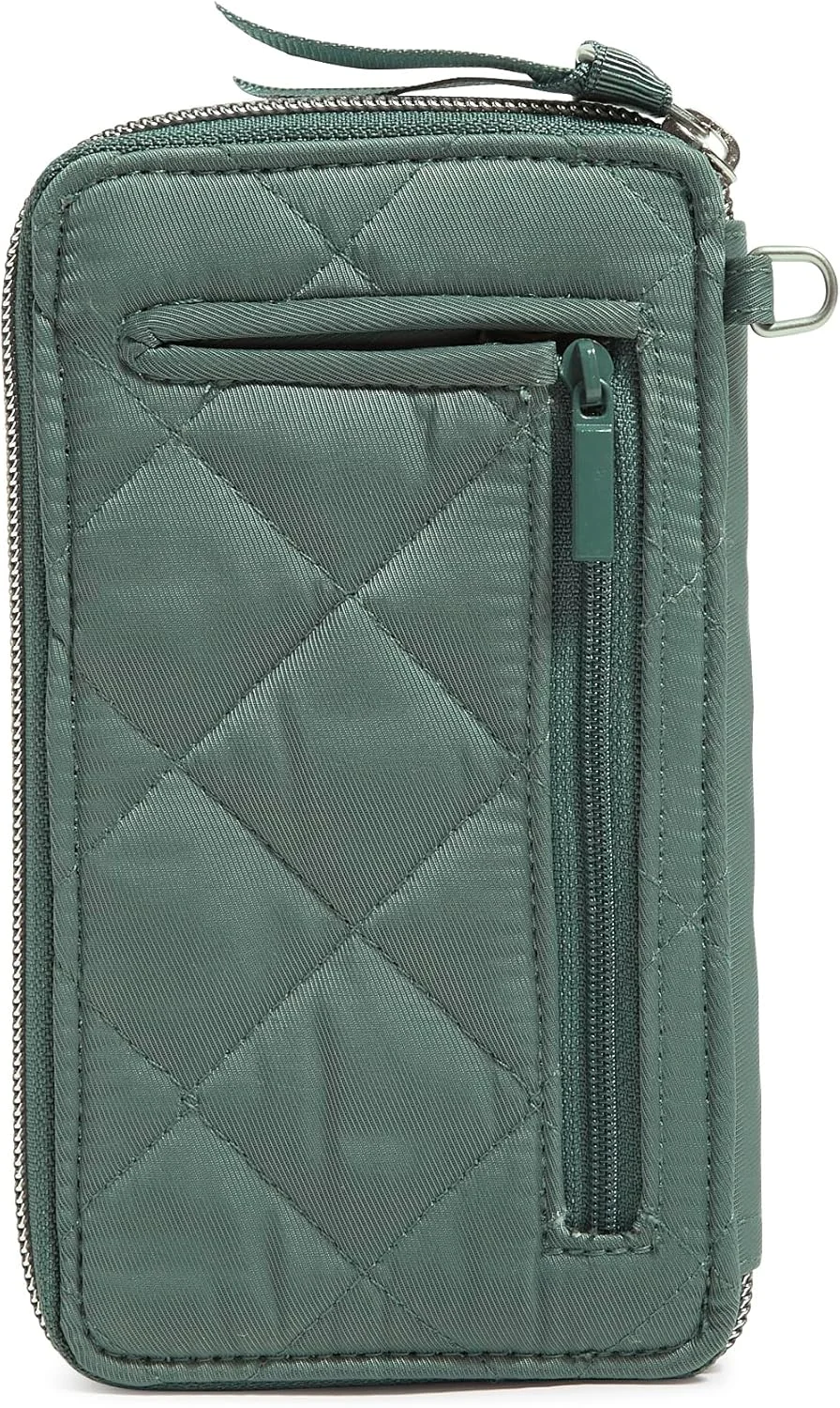 کیف پول مچی بزرگ زنانه ورا بردلی از جنس تویل با محافظت RFID