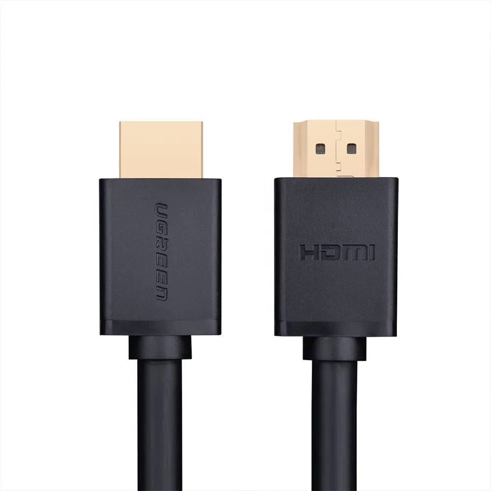 کابل HDMI به HDMI یوگرین با پشتیبانی از اترنت، پشتیبانی از رزولوشن 4K، نرخ انتقال داده 10.2 گیگابیت بر ثانیه، کانکتورهای روکش طلا، مقاومت در برابر زنگ زدگی، طول کابل 2 متر، مشکی | 10107
