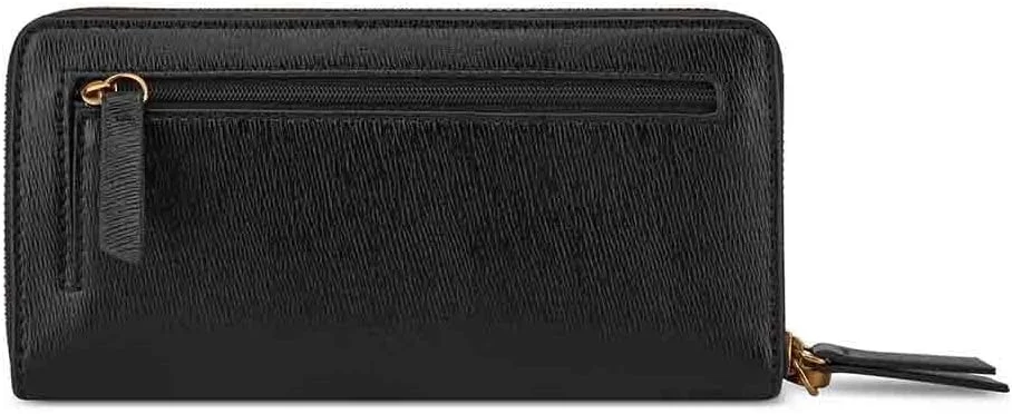 کیف پول مچی ناین وست مدل Grid 9 با زیپ سراسری - مشکی