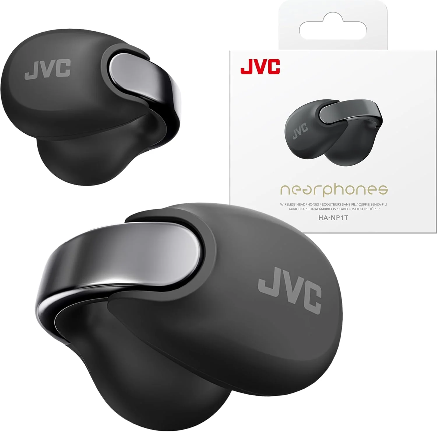 هدفون های بی سیم JVC مدل Nearphones با طراحی گوش باز - هدفون های گوش باز - بلوتوث 5.3 - 24 ساعت پخش - مقاوم در برابر آب IPX4 - میکروفون داخلی - آگاهی و راحتی - هدفون های گیره ای - HANP1T هدفون های بی سیم JVC مدل Nearphones با طراحی گوش باز - هدفون های گوش باز - بلوتوث 5.3 - 24 ساعت پخش - مقاوم در برابر آب IPX4 - میکروفون داخلی - آگاهی و راحتی - هدفون های گیره ای - HANP1T