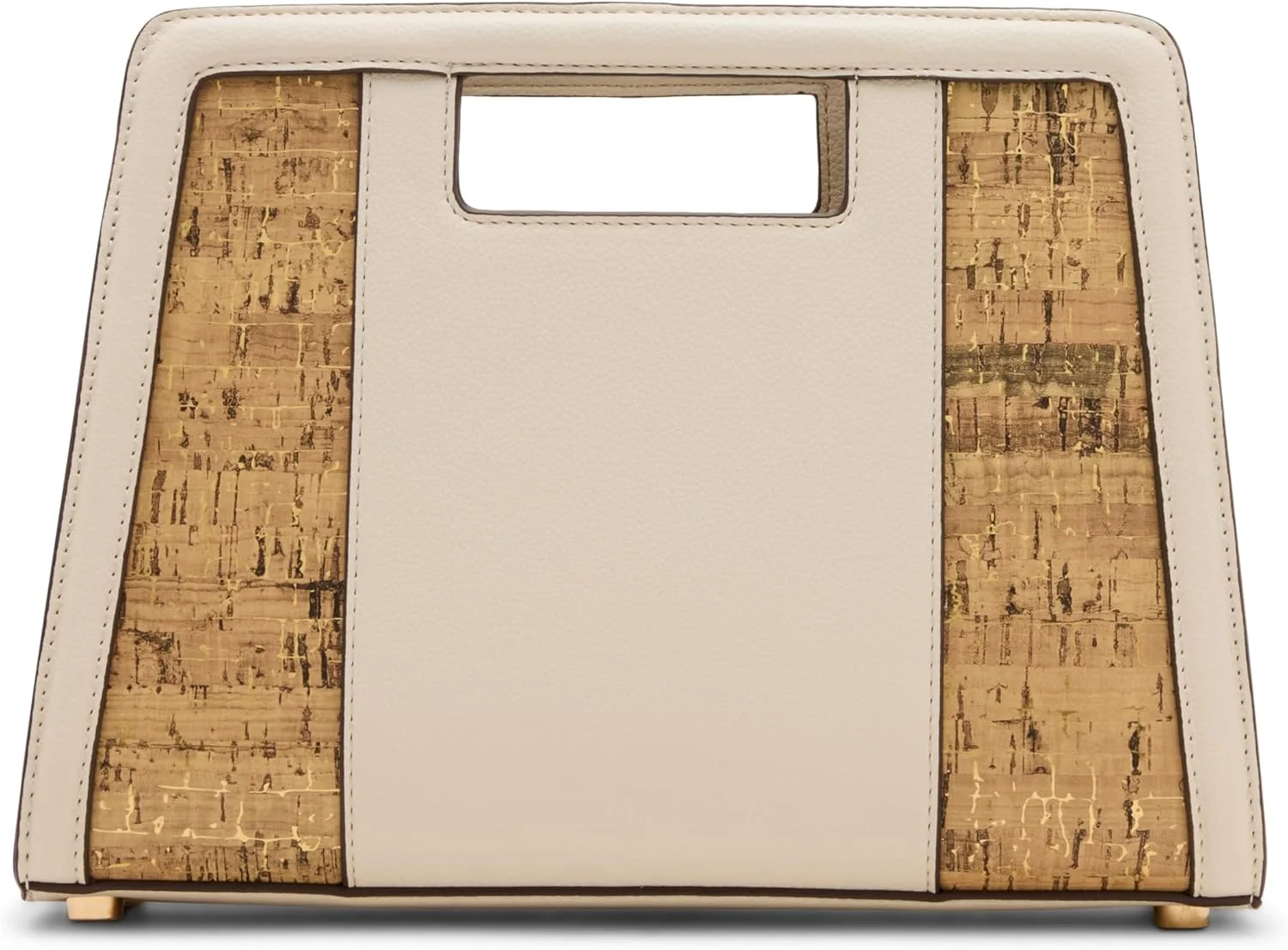 کیف کلاچ چوب پنبه ای زنانه Anne Klein با بند قابل تبدیل، رنگ پوست پیازی، کوچک