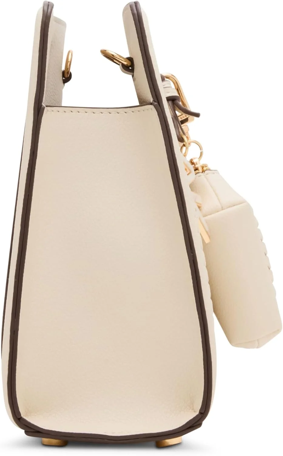 کیف کلاچ چوب پنبه ای زنانه Anne Klein با بند قابل تبدیل، رنگ پوست پیازی، کوچک