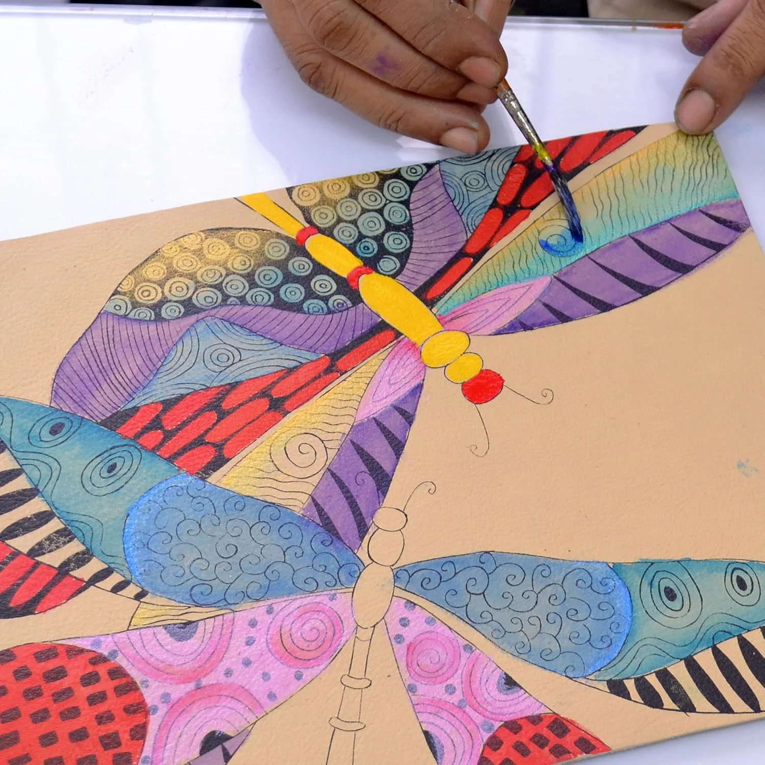 کیف پول کلاچ چرمی زنانه آنا بای آنوشکا - گل صد تومانی بنفش کیف پول کلاچ چرمی زنانه آنا بای آنوشکا - گل صد تومانی بنفش