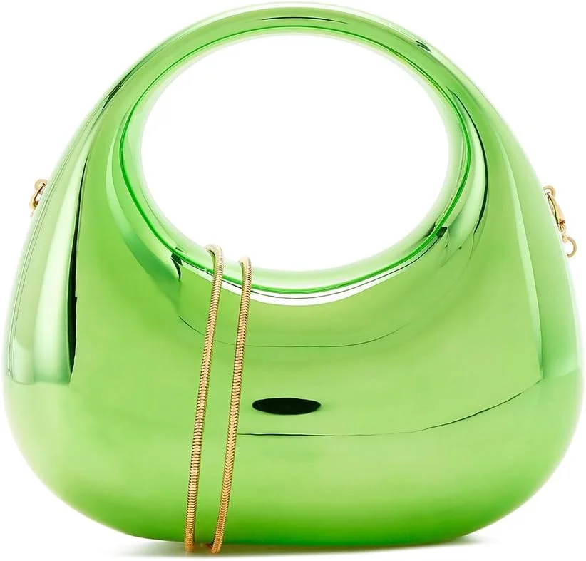 کیف کلاچ کوچک اکریلیک متالیک کیف کلاچ کوچک اکریلیک متالیک