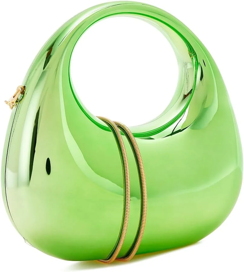 کیف کلاچ کوچک اکریلیک متالیک