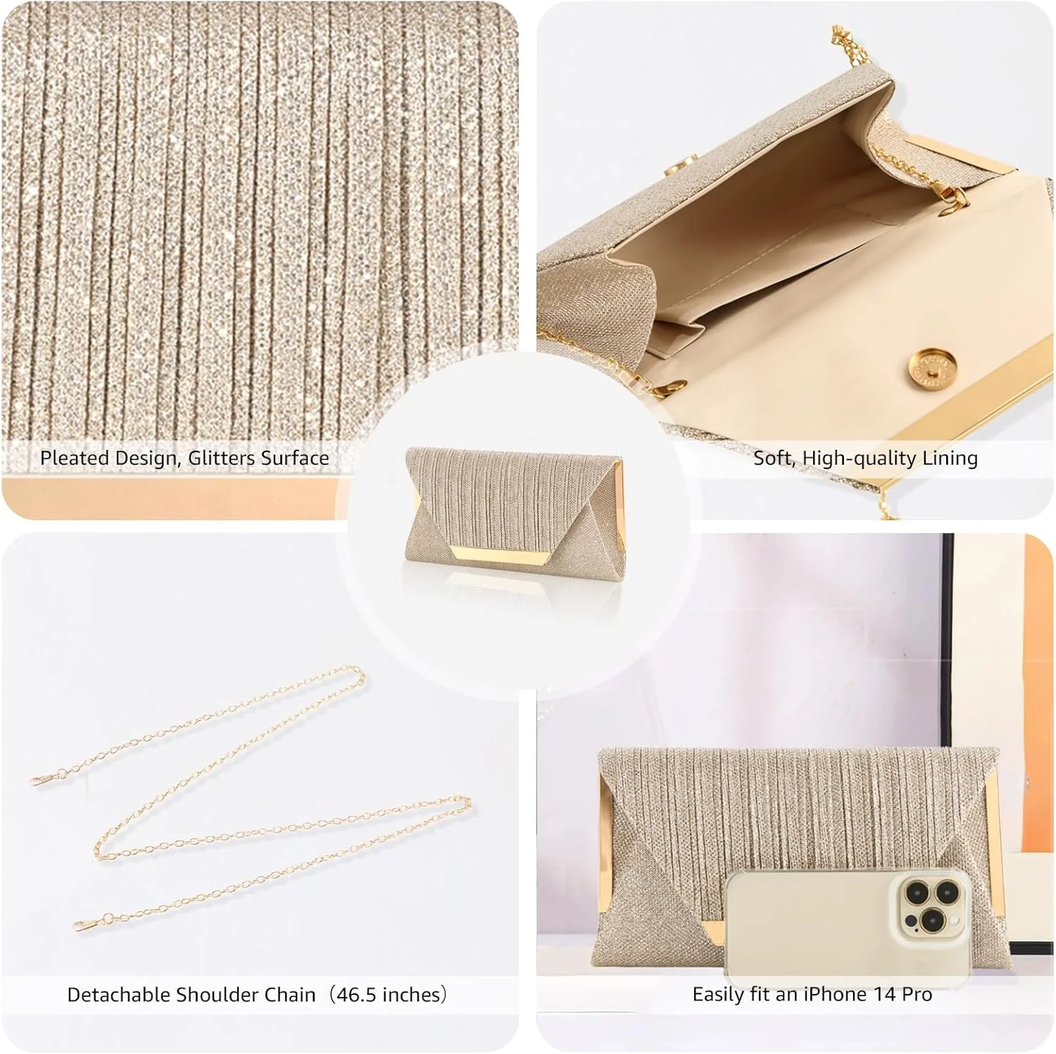 کیف دستی مجلسی زنانه برای عروسی، جشن و مهمانی