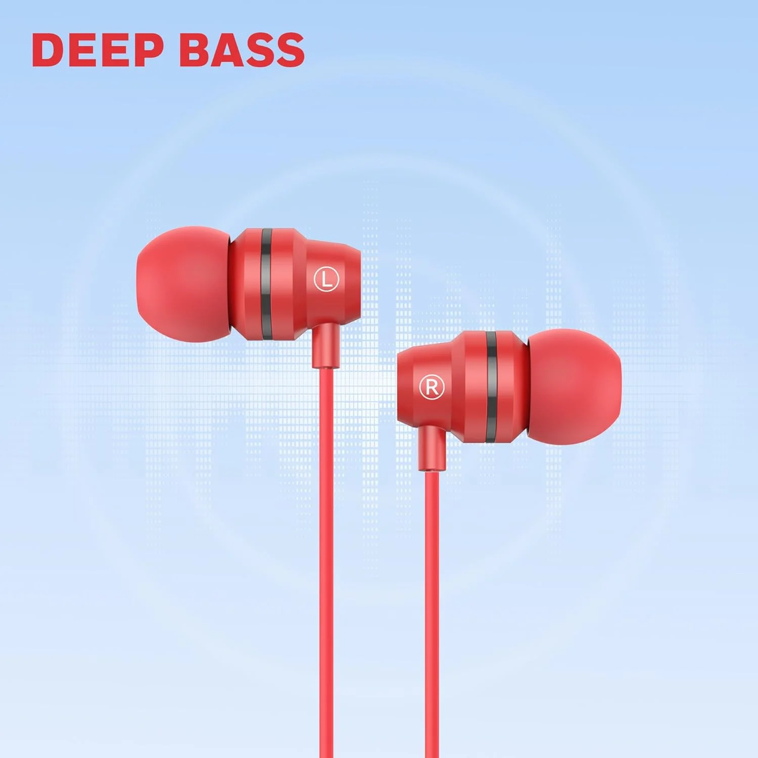 هدفون سیمی هانیول Moxie V50 با میکروفون داخلی، درایورهای 10mm*2، حذف نویز پسیو، بیس عمیق و صدای شفاف، کیفیت میکروفون Ultra HD، AUX 3.5mm، فعال سازی دستیار صوتی، طول کابل 1.2 متر