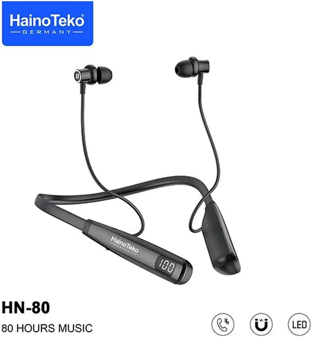 هندزفری گردنی بلوتوثی هاینو تکو آلمان مدل HN 80 هندزفری گردنی بلوتوثی هاینو تکو آلمان مدل HN 80
