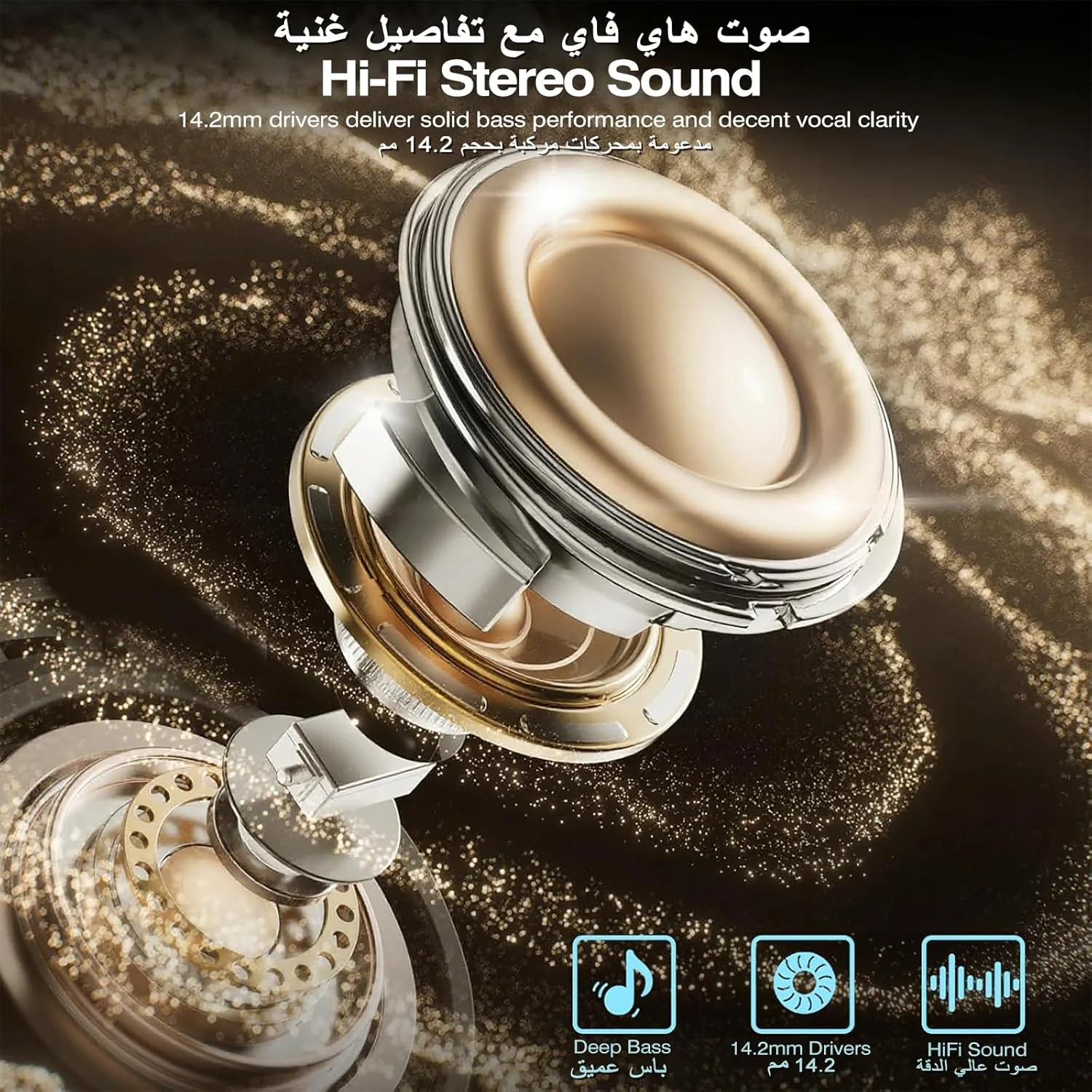 هدفون بلوتوثی گارلو، ایربادهای ورزشی بیسیم واقعی، میکروفون حذف نویز در گوشی، هدفون ورزشی با قلاب گوشی، ضد آب، نمایشگر LED با 45 ساعت پخش، مناسب تمرین، ایربادهای ورزشی با بیس عمیق برای دویدن هدفون بلوتوثی گارلو، ایربادهای ورزشی بیسیم واقعی، میکروفون حذف نویز در گوشی، هدفون ورزشی با قلاب گوشی، ضد آب، نمایشگر LED با 45 ساعت پخش، مناسب تمرین، ایربادهای ورزشی با بیس عمیق برای دویدن