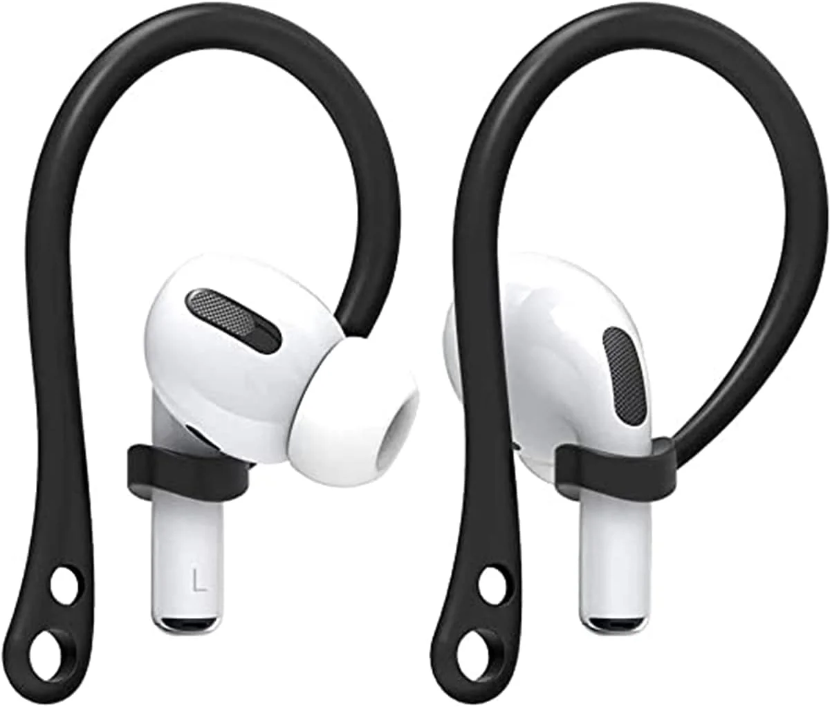 نگهدارنده گوشی دلفینو برای ایرپاد 2/1، 2 جفت نگهدارنده گوشی ضد لغزش TPU نرم، روکش گوشی برای دویدن در فضای باز سازگار با ایرپاد 1 و 2 مشکی سفید نگهدارنده گوشی دلفینو برای ایرپاد 2/1، 2 جفت نگهدارنده گوشی ضد لغزش TPU نرم، روکش گوشی برای دویدن در فضای باز سازگار با ایرپاد 1 و 2 مشکی سفید