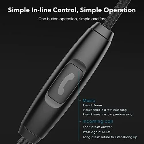 هدفون های گیمینگ ELECDON با میکروفون، هدفون های استریو سیمی برای گیمر کامپیوتر، هدفون های داخل گوشی با میکروفون جداشدنی برای بازی های ویدیویی PS 5، هدفون E-Sport با جک 3.5 میلی متری (آبی) هدفون های گیمینگ ELECDON با میکروفون، هدفون های استریو سیمی برای گیمر کامپیوتر، هدفون های داخل گوشی با میکروفون جداشدنی برای بازی های ویدیویی PS 5، هدفون E-Sport با جک 3.5 میلی متری (آبی)