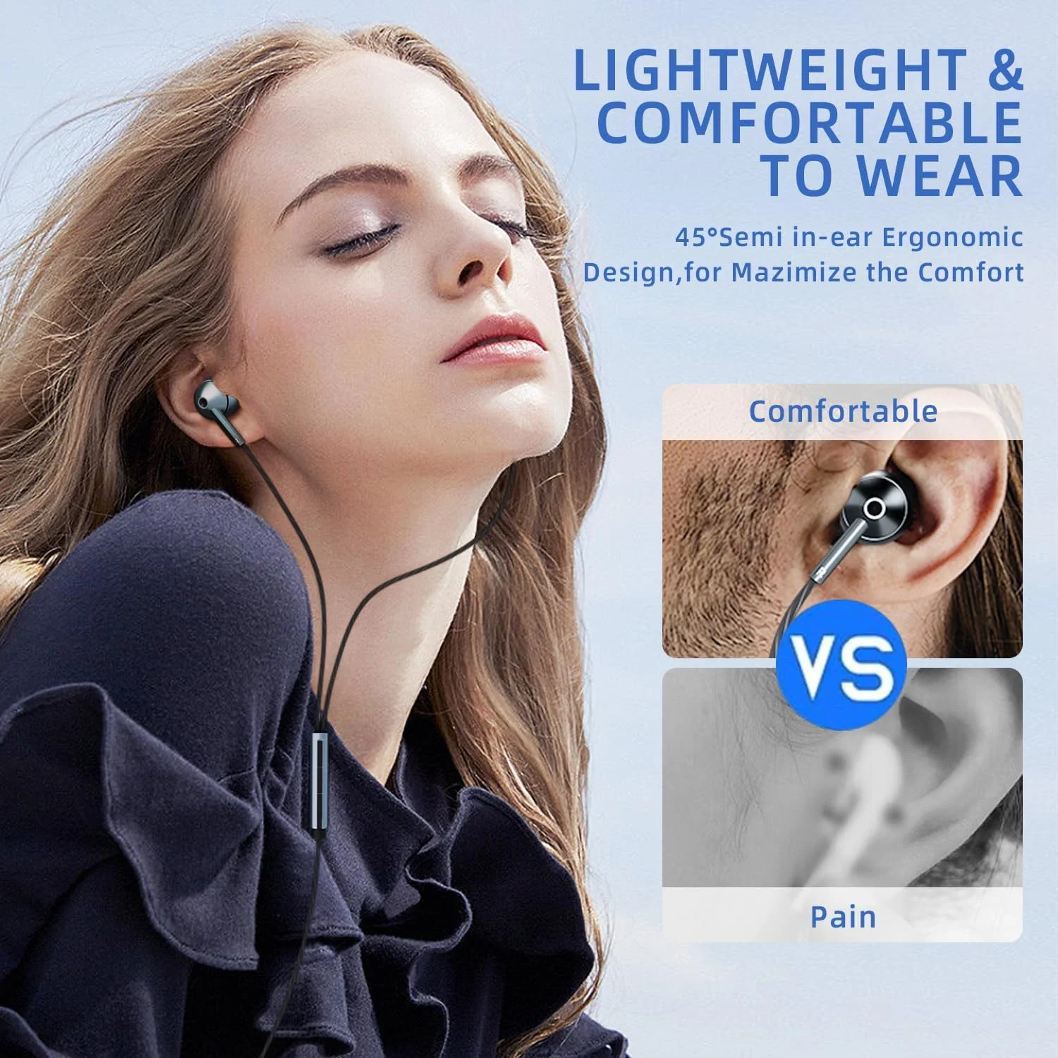 هدفون سیمی USB-C با میکروفون، کنترل صدا و حذف نویز، سازگار با گوشیهای Samsung Galaxy S24 S23 S22، iPhone 17 16 15 Pro Pro max و Pixel هدفون سیمی USB-C با میکروفون، کنترل صدا و حذف نویز، سازگار با گوشیهای Samsung Galaxy S24 S23 S22، iPhone 17 16 15 Pro Pro max و Pixel