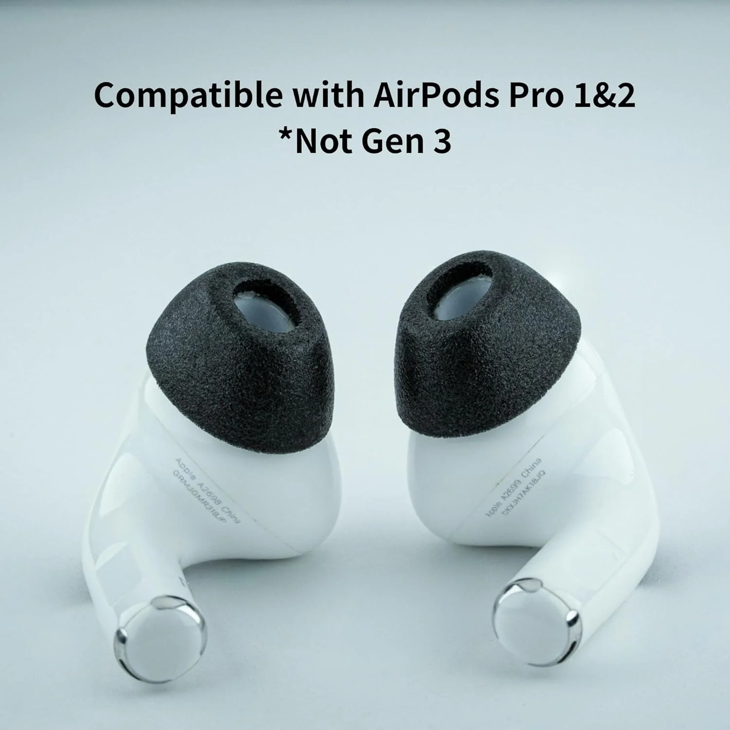 سَری فومی هدفون Comply برای Apple AirPods Pro، برای هدفونهای راحت با قابلیت حذف نویز که به راحتی متصل شده و در جای خود ثابت میمانند (سایزهای مختلف S/M/L، 3 جفت)، بیسیم سَری فومی هدفون Comply برای Apple AirPods Pro، برای هدفونهای راحت با قابلیت حذف نویز که به راحتی متصل شده و در جای خود ثابت میمانند (سایزهای مختلف S/M/L، 3 جفت)، بیسیم