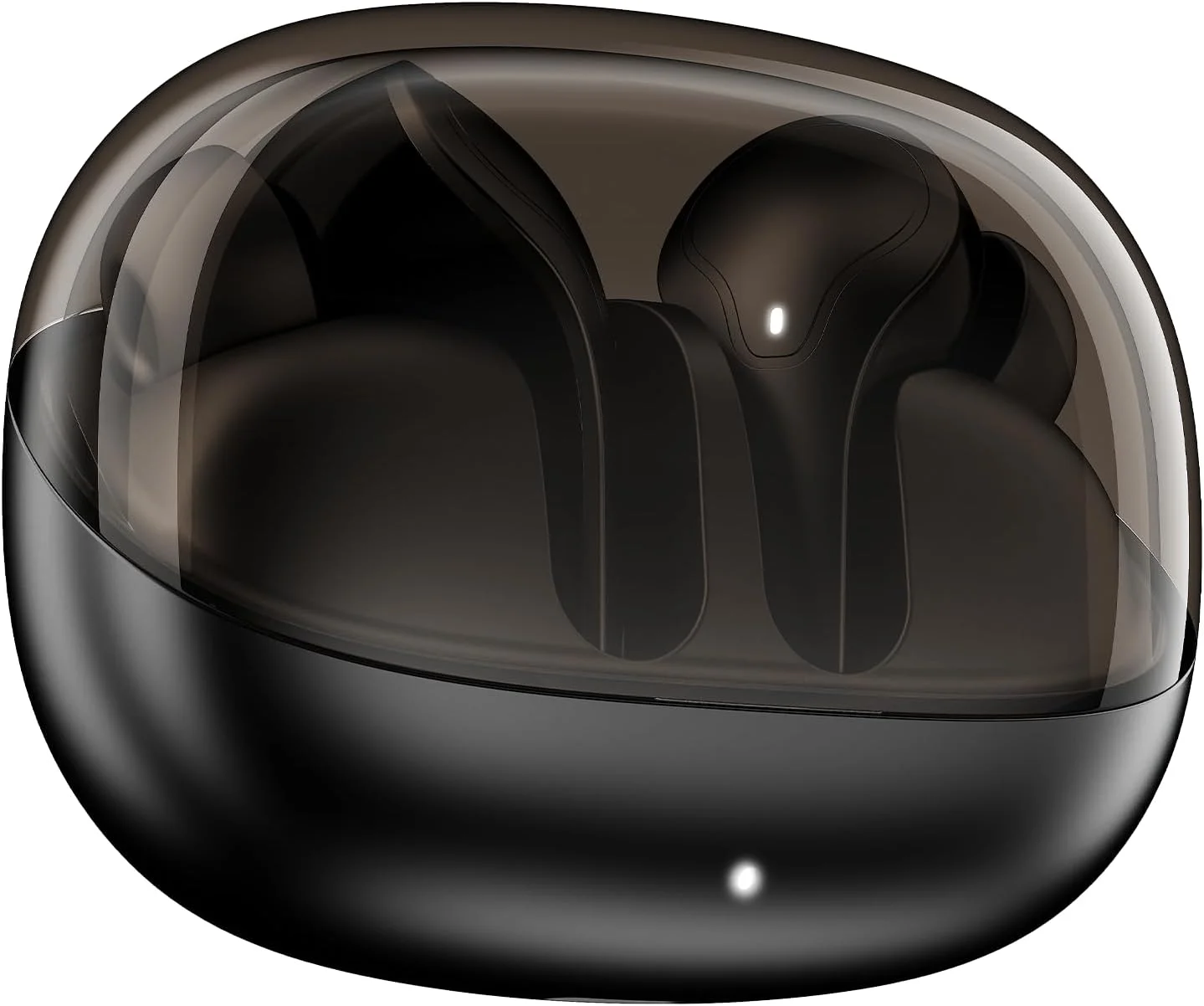 ایرپادز پلاس 311 با طراحی شیشه ای، میکروفون دوگانه ENx، شارژ سریع، باتری 50 ساعته، تاخیر کم، IPX4، هدفون بلوتوثی، هدفون بی سیم TWS با میکروفون (مشکی ذغالی) ایرپادز پلاس 311 با طراحی شیشه ای، میکروفون دوگانه ENx، شارژ سریع، باتری 50 ساعته، تاخیر کم، IPX4، هدفون بلوتوثی، هدفون بی سیم TWS با میکروفون (مشکی ذغالی)