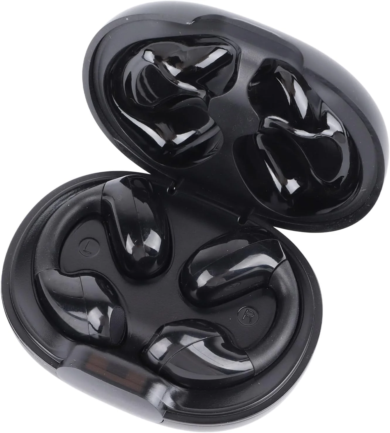 هدفون بلوتوثی گیره ای Bewinner 5.3، هدفون های گوش باز با پشتیبانی از کنترل لمسی، هدفون های استریو HiFi با رسانش استخوانی برای ورزش های فضای باز، دویدن، دوچرخه سواری، پیاده روی، مشکی (مشکی) هدفون بلوتوثی گیره ای Bewinner 5.3، هدفون های گوش باز با پشتیبانی از کنترل لمسی، هدفون های استریو HiFi با رسانش استخوانی برای ورزش های فضای باز، دویدن، دوچرخه سواری، پیاده روی، مشکی (مشکی)