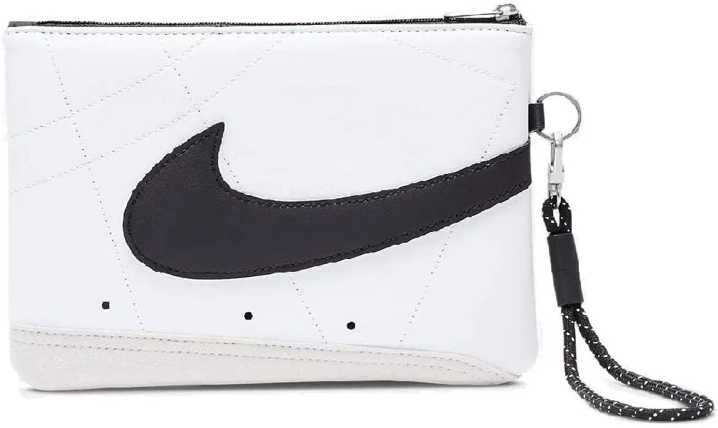 کیف پول بزرگ زنانه نایکی مدل Icon Blazer، سفید/سفید/مشکی، سایز Os کیف پول بزرگ زنانه نایکی مدل Icon Blazer، سفید/سفید/مشکی، سایز Os