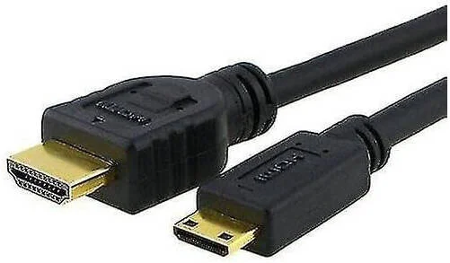 کابل مینی HDMI به HDMI، نر به نر، 1.8 متر، سرعت بالا، پشتیبانی از رزولوشن ویدئویی 4K در 30 هرتز، پشتیبانی از اترنت، 3D و بازگشت صدا، مشکی | 2052256545