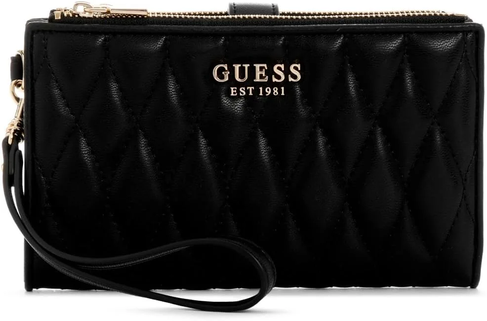 کیف دستی زنانه GUESS مدل Valla Slg با دو زیپ