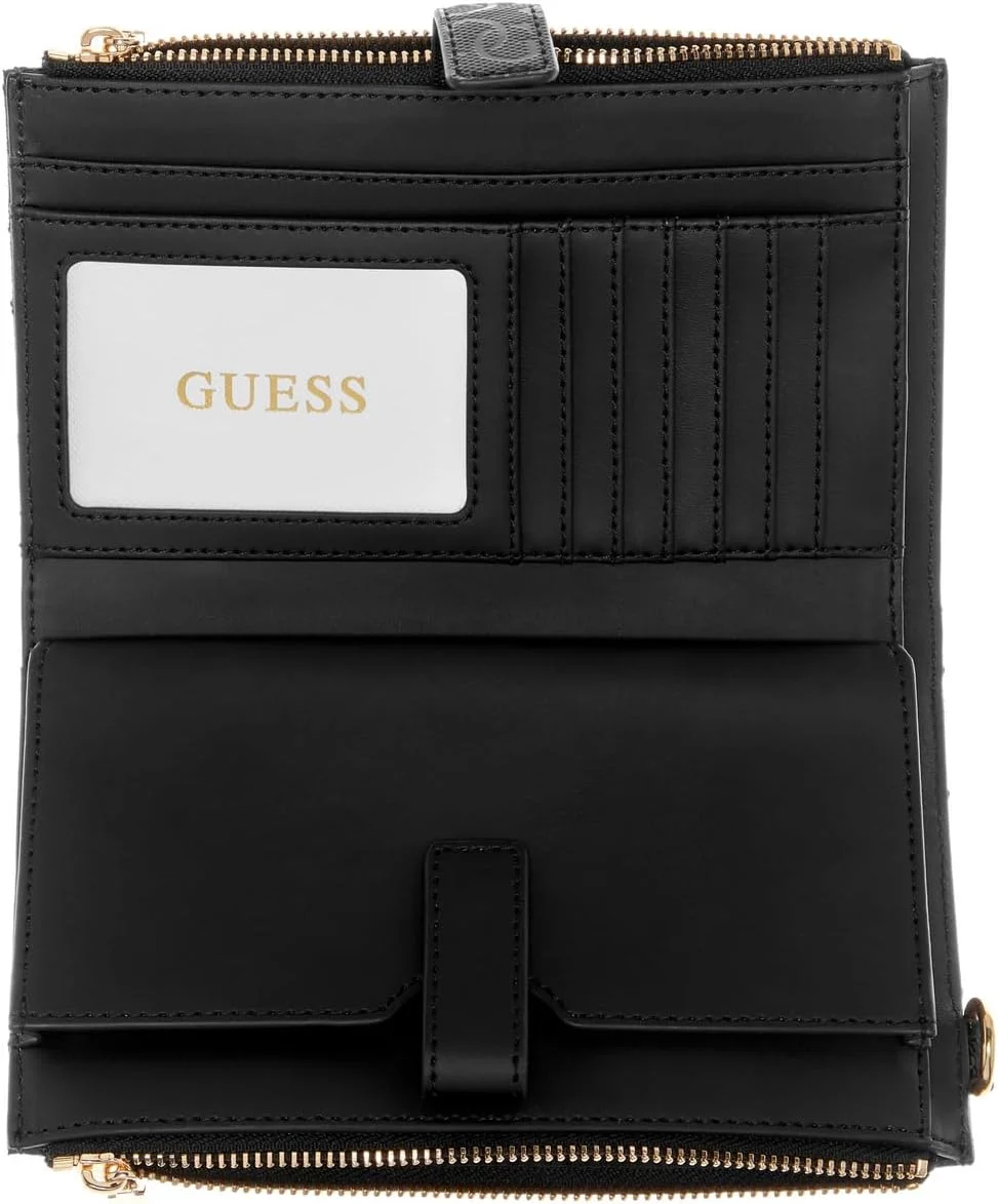 کیف دستی زنانه GUESS مدل Valla Slg با دو زیپ کیف دستی زنانه GUESS مدل Valla Slg با دو زیپ