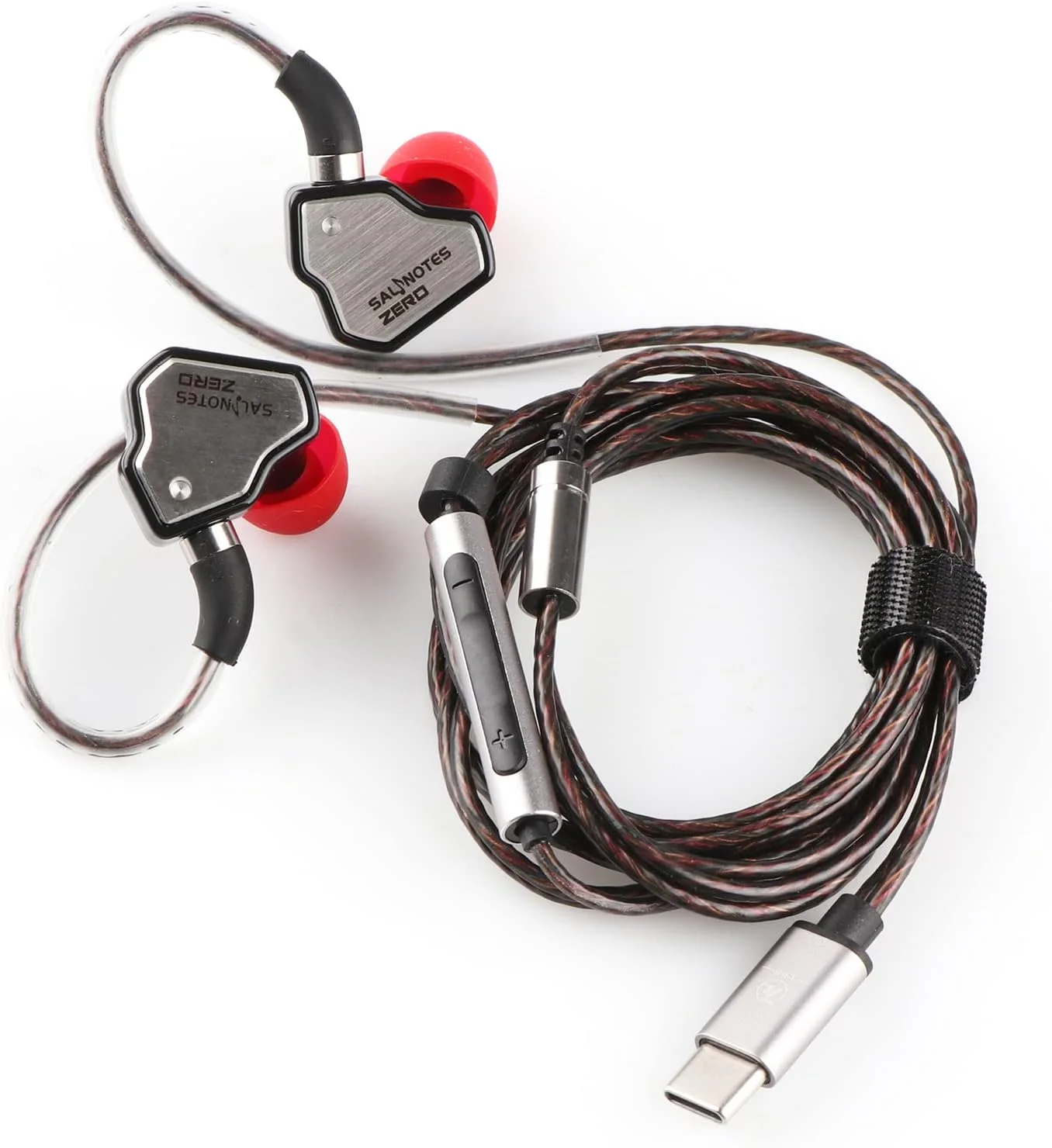 هدفون داخل گوشی سیمی LINSOUL 7Hz Salnotes Zero HiFi با درایور دینامیک 10 میلیمتری، میکروفون، دیافراگم کامپوزیت فلزی، صفحه استیل ضد زنگ، کابل جداشدنی 2 پین OFC (مشکی، با میکروفون، تایپ C) هدفون داخل گوشی سیمی LINSOUL 7Hz Salnotes Zero HiFi با درایور دینامیک 10 میلیمتری، میکروفون، دیافراگم کامپوزیت فلزی، صفحه استیل ضد زنگ، کابل جداشدنی 2 پین OFC (مشکی، با میکروفون، تایپ C)