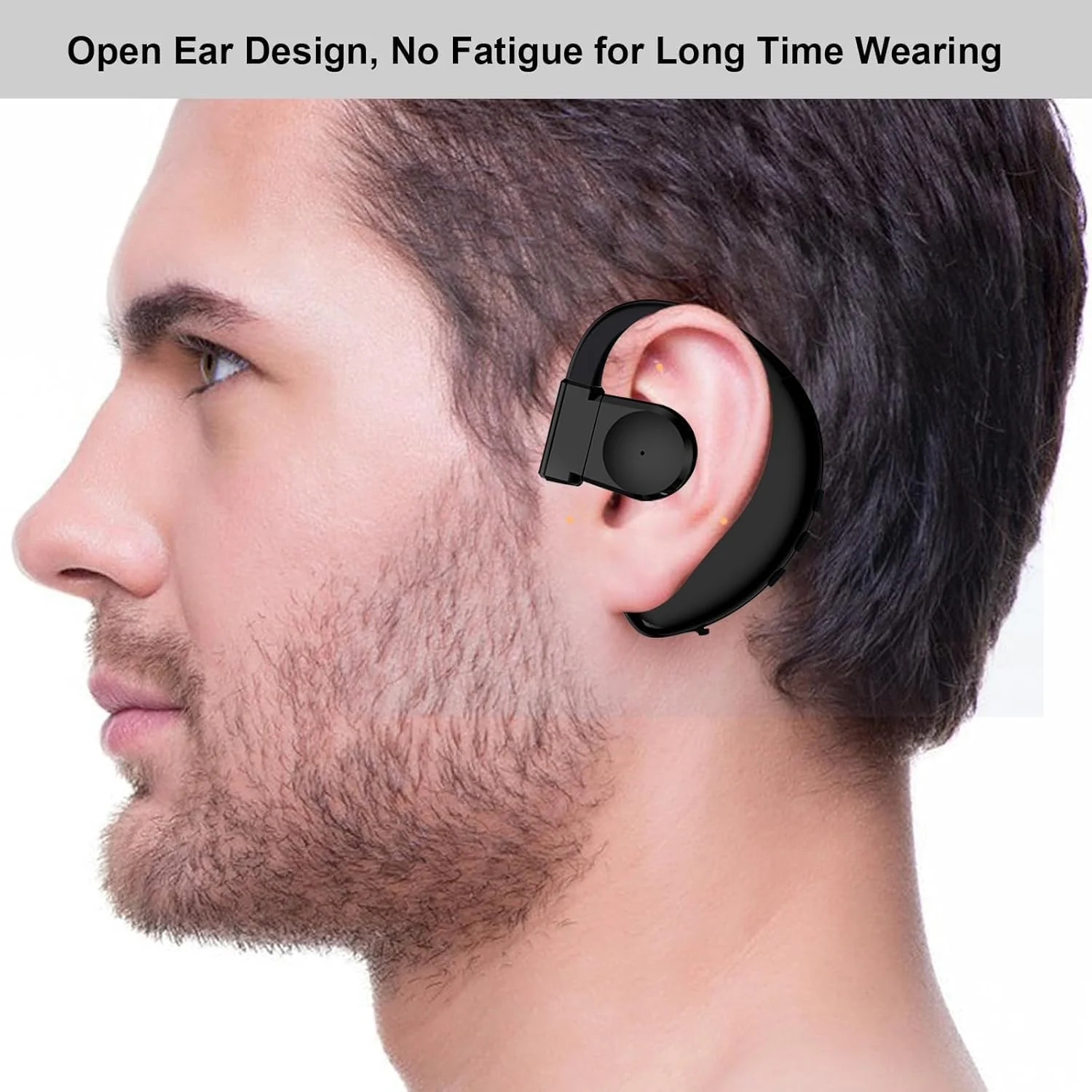 هدفون های گوش باز آزونی، هدفون های بلوتوث بی سیم V5.4، قابل استفاده برای هر دو گوش، شارژ سریع USB C، 20 ساعت پخش، ضد آب، با میکروفون، مناسب برای رانندگی، استفاده اداری هدفون های گوش باز آزونی، هدفون های بلوتوث بی سیم V5.4، قابل استفاده برای هر دو گوش، شارژ سریع USB C، 20 ساعت پخش، ضد آب، با میکروفون، مناسب برای رانندگی، استفاده اداری