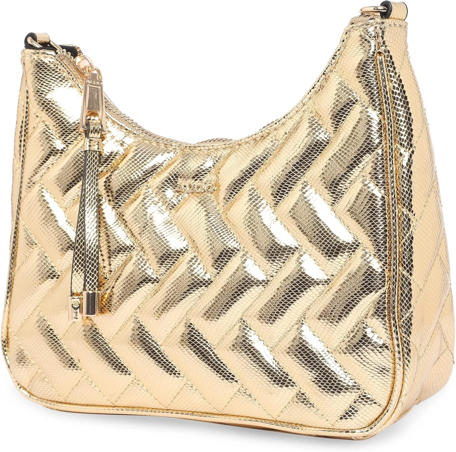 کیف دستی زنانه آلدو مدل رولی، طلایی، سایز One Size کیف دستی زنانه آلدو مدل رولی، طلایی، سایز One Size