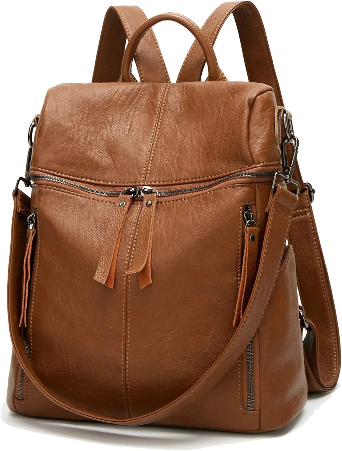 کیف کوله پشتی زنانه SYKT، کیف چرمی PU شیک برای مدرسه و کیف های دستی و کیف های دوشی کیف کوله پشتی زنانه SYKT، کیف چرمی PU شیک برای مدرسه و کیف های دستی و کیف های دوشی