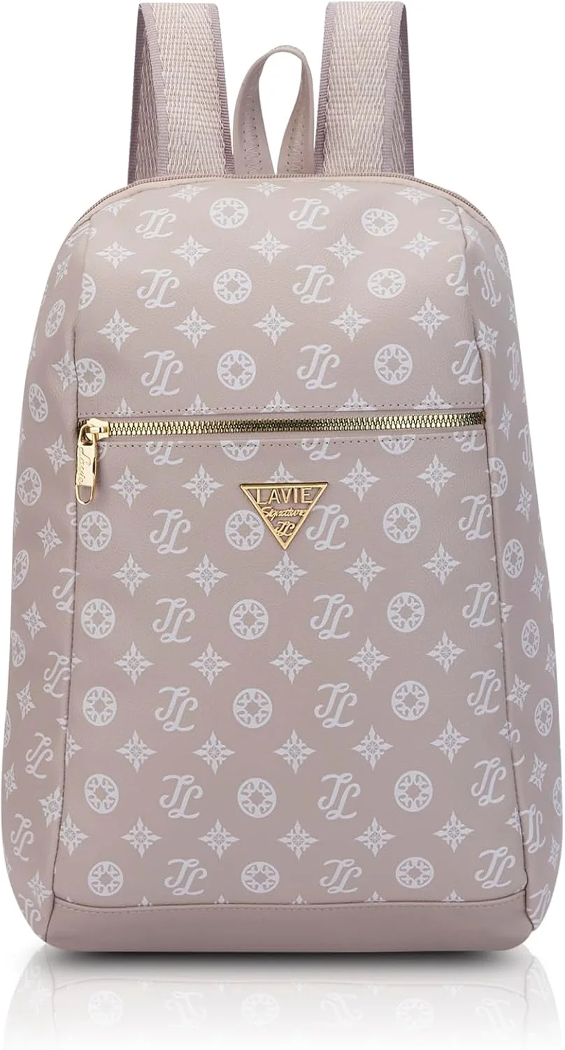 کوله پشتی زنانه لاوی سیگنیچر مدل St.Louis با ظرفیت 11 لیتر | کوله پشتی جمع و جور | کیف دستی زنانه | کیف شانه ای شیک | هدیه برای زنان، صورتی، سایز کوچک