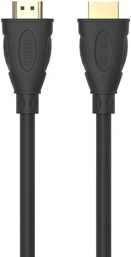 کابل HDMI نر به نر HP مدل DHC-HD02-02M، پشتیبانی از رزولوشن 8K 60Hz / 4K 120Hz، سرعت انتقال داده 48Gbps، هسته کابل 24AWG، طول کابل 2 متر، مشکی DHC-HD02-02M
