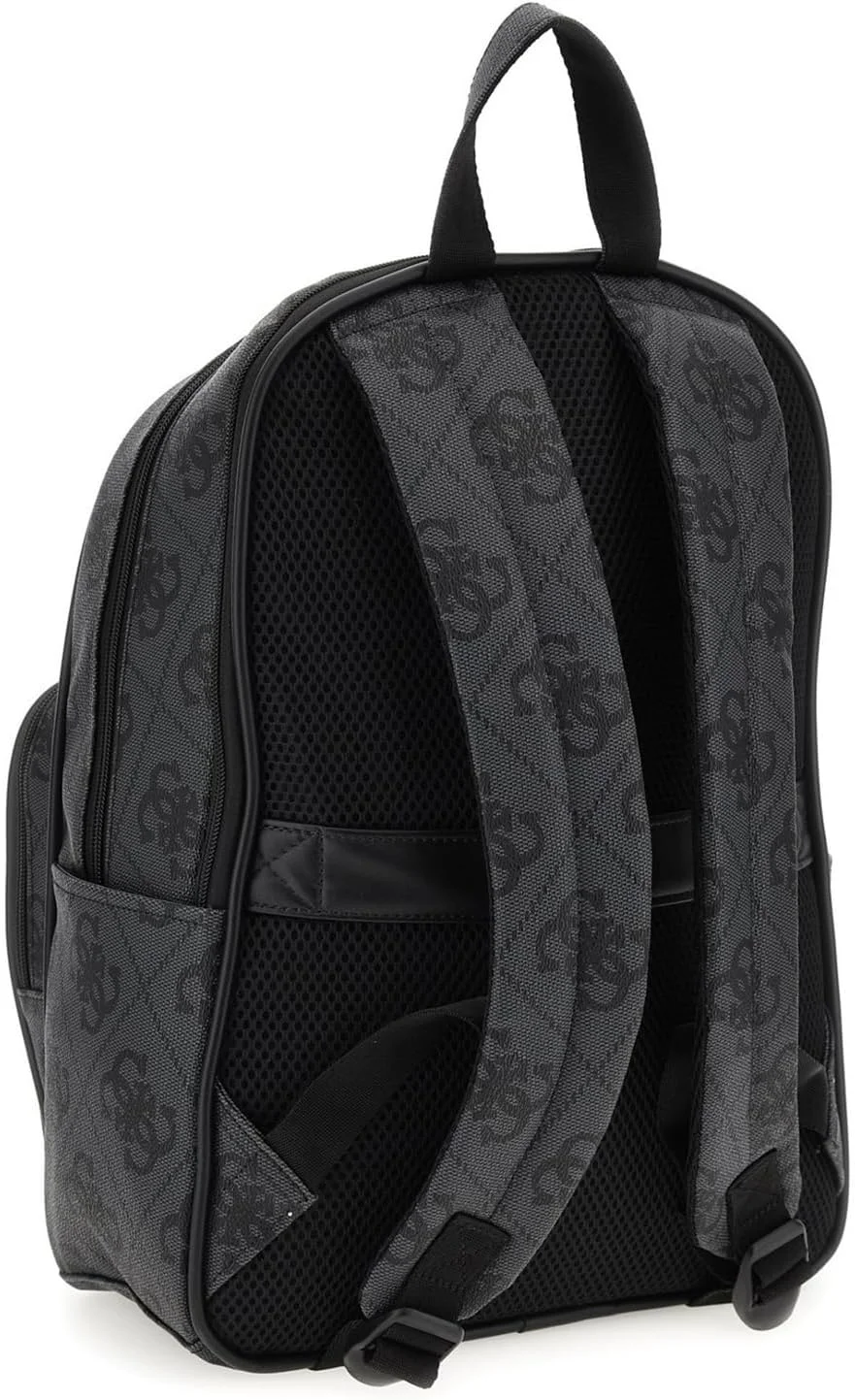 کوله پشتی زنانه GUESS مدل Berta طرح لوگو لاته/قهوه ای