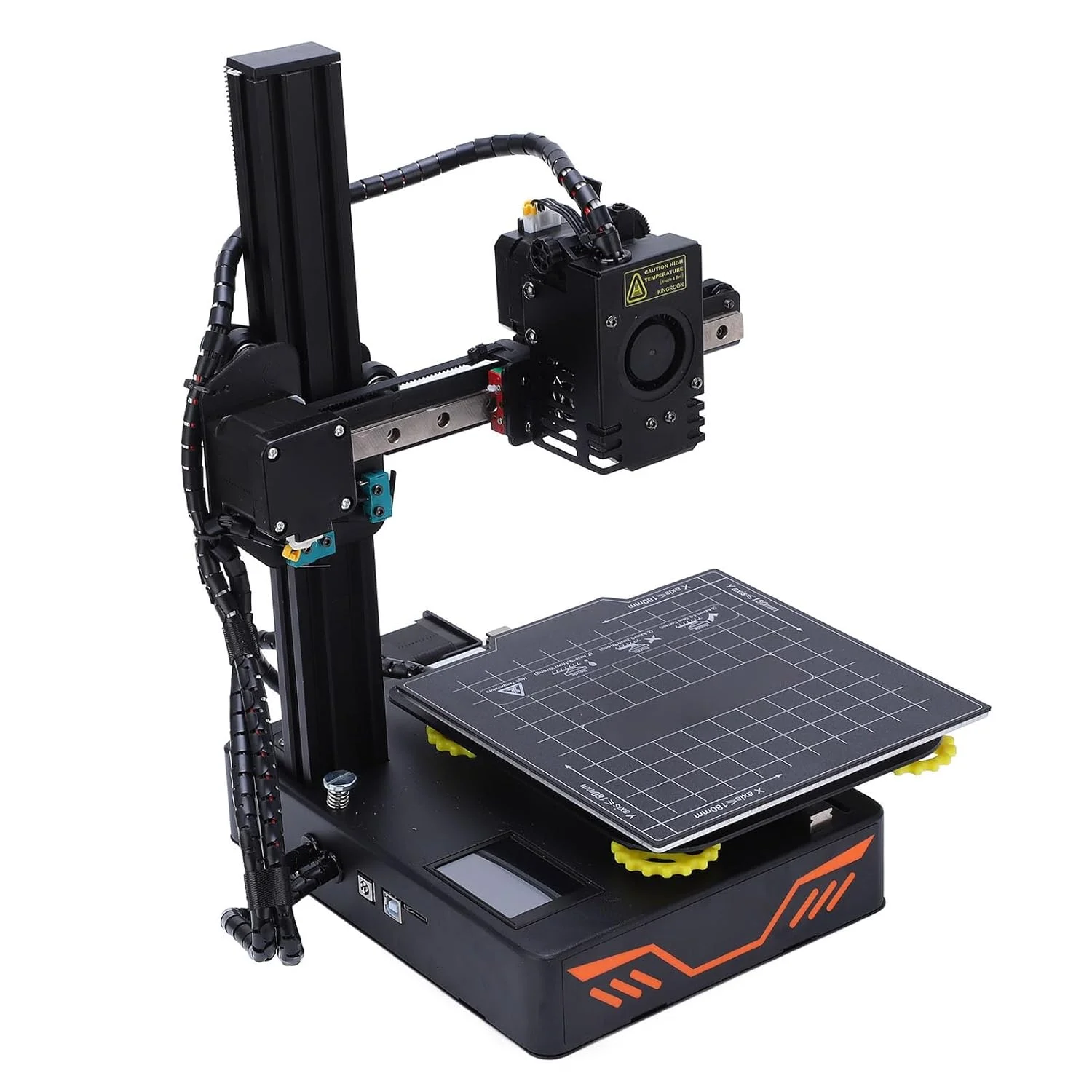 پرینتر سه بعدی، پرینتر سه بعدی کوچک با ریل دوبل و خنک کننده سریع مناسب منزل 2.4 اینچی برای پرینترهای سه بعدی (دوشاخه آمریکایی)