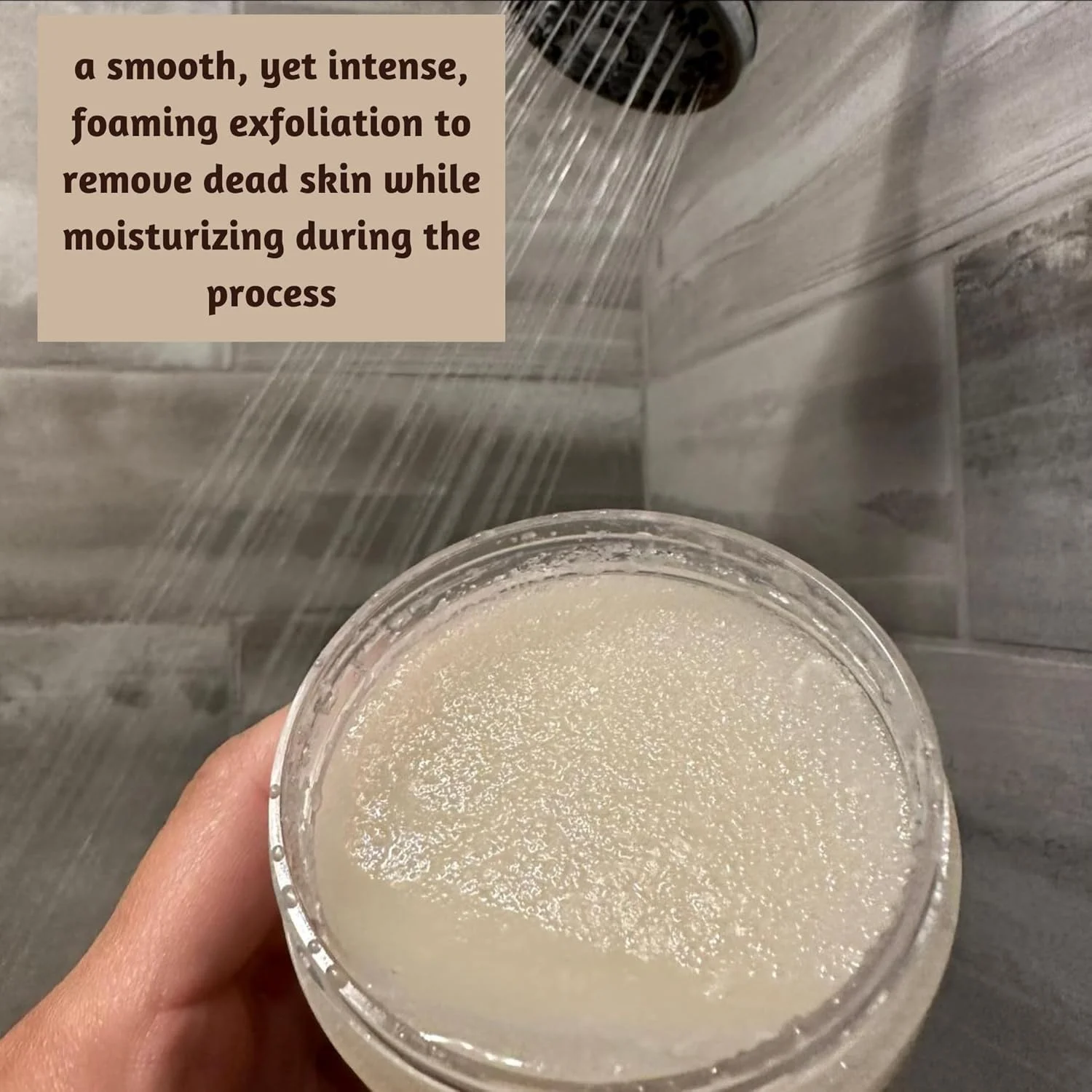 اسکراب شکر لوسیون کمپانی – لایه بردار بدن بدون عطر، بدون پارابن، بدون تست حیوانی، لایه بردار ملایم حمام و دوش، ساخت آمریکا; 312 گرم