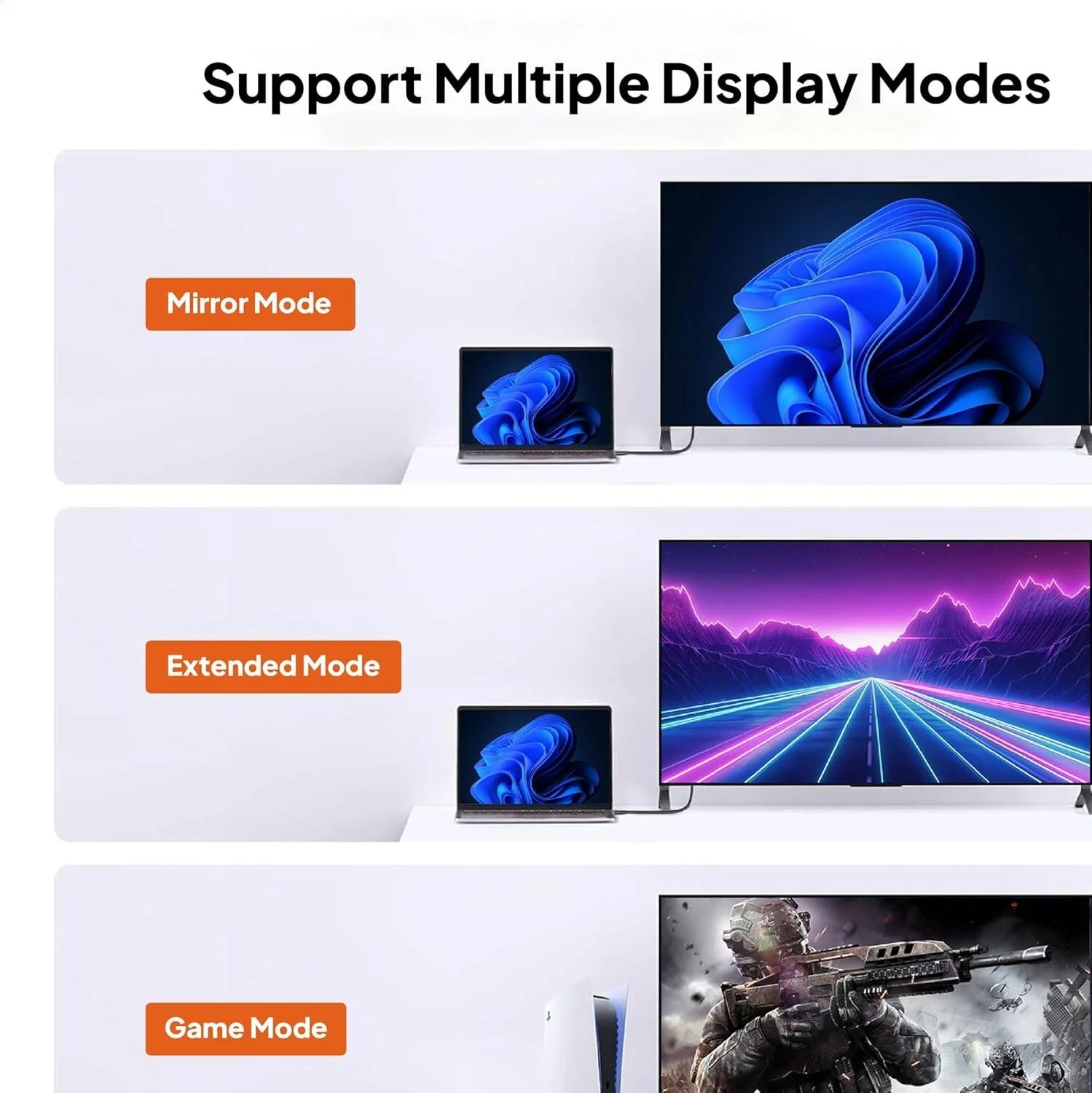 کابل HDMI موسیل 4K@30Hz 1.4، طول 5 متر، نرخ انتقال داده تا 10.8 گیگابیت بر ثانیه، پشتیبانی از رزولوشن‌های 4K@30Hz/ 2K 1080P تا 60Hz /3D، سازگار با دستگاه‌هایی مانند کامپیوتر رومیزی، لپ‌تاپ، تی وی باکس، 5 متر، مشکی-قرمز | MOHD105