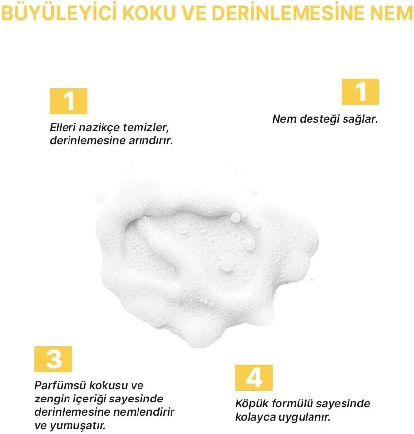 صابون فوم مرطوب کننده گلد اورا 300 میلی لیتر - شستشوی ملایم دست با رایحه عرفانی، مناسب برای پوست حساس