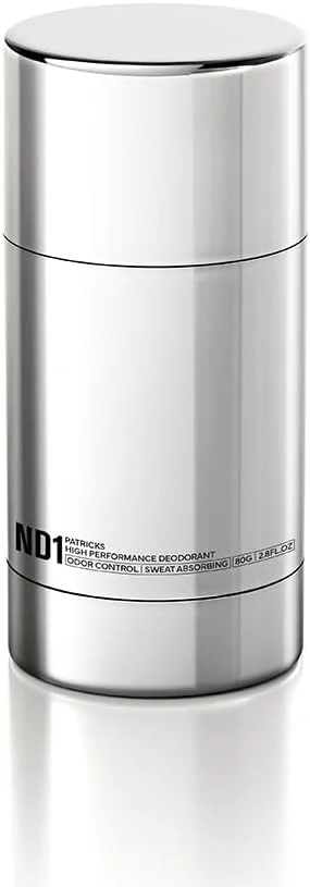 دئودورانت مردانه پاتریکس ND1 با عملکرد بالا و بدون آلومینیوم، استیک، با رایحه ترنج ایتالیایی و نرولی، ماندگاری طولانی، محافظت در برابر بو و تعریق، وگان، بدون سولفات و تست حیوانی، 80 گرم