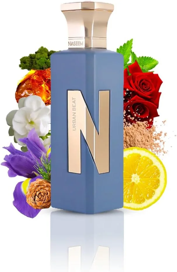 عطر ادو پرفیوم مردانه و زنانه نسیم پرفیومز مدل Urban Beat Aqua سری N با رایحه ملایم، حجم 75 میلی لیتر